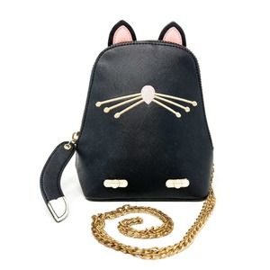 3AM FOREVER Black Cat Crossbody Bag